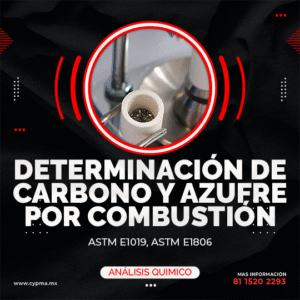Determinación de Carbono y Azufre
